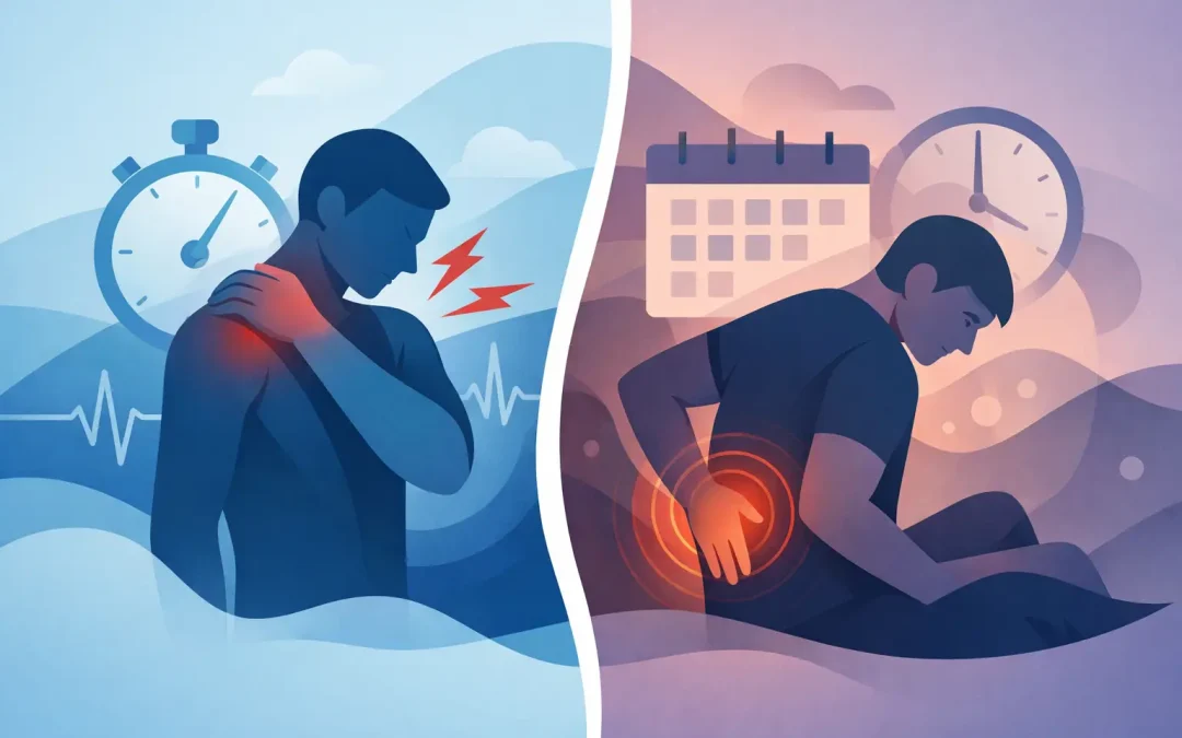 Diferencias entre dolor agudo y crónico