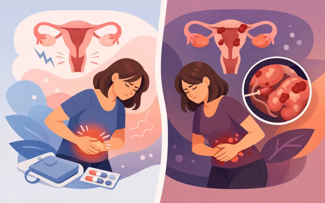 Dolor menstrual o endometriosis: cómo distinguirlos