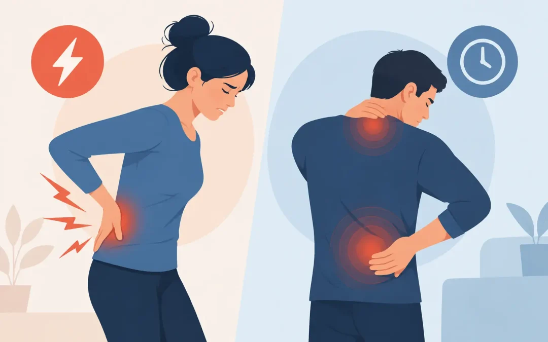Dolor agudo vs persistente: qué diferencias importan