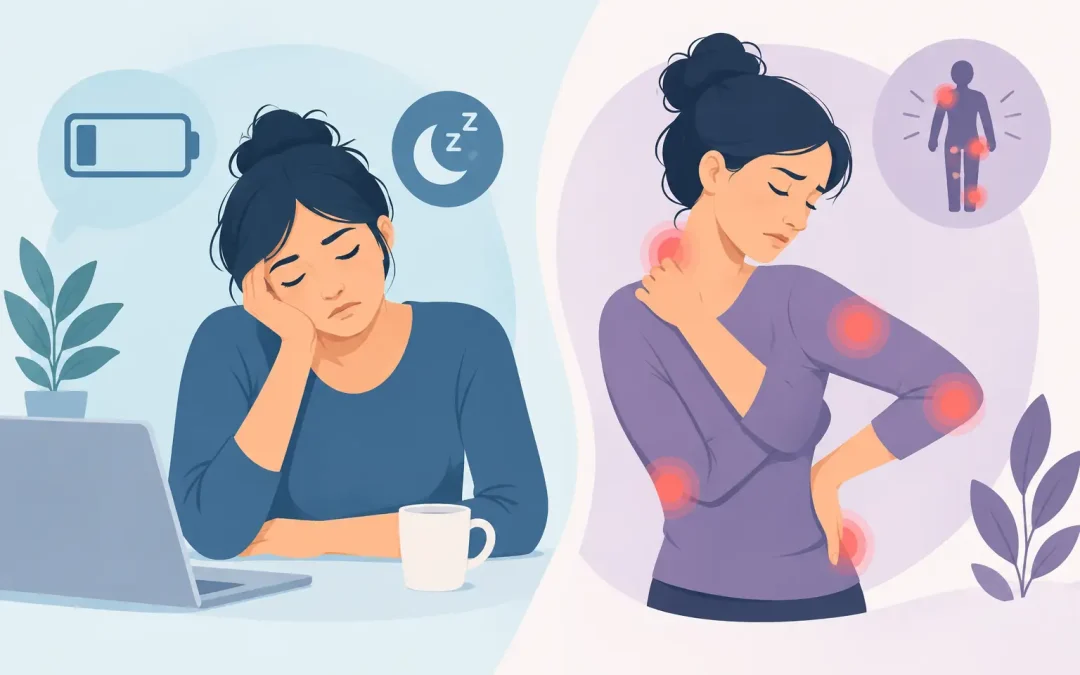Fibromialgia vs fatiga: cómo distinguirlas